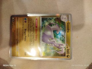 Carta Pokémon Goodra 160 HP