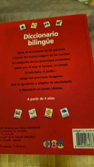 Diccionario infantil inglés