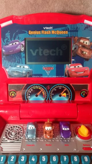 Ordenador interactivo Rayo McQueen (Francés)