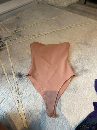 Body sin tirantes rosa