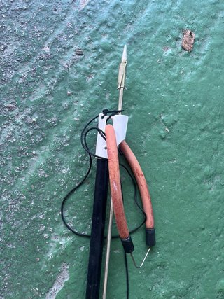Fusil pesca submarina blanco