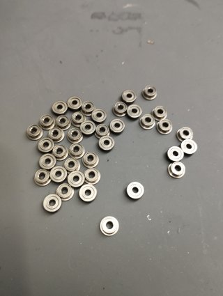 40 Rodamientos MF52ZZ Sellados nuevos