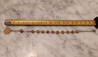 Pulsera Rosario Oficial Museos del Vaticano (Oro)