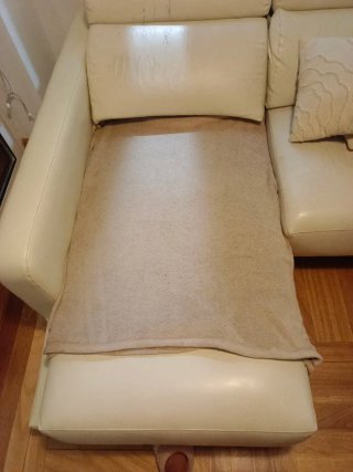 Sofá modular blanco