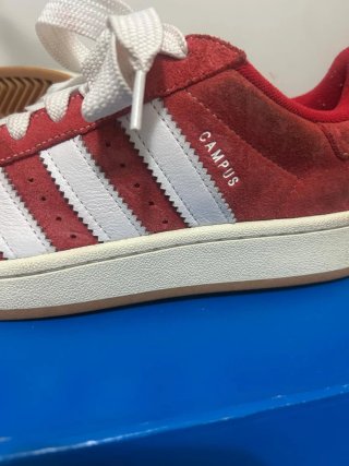 Adidas Campus Rosse Bianche
