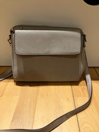 Bolso Parfois beige y gris