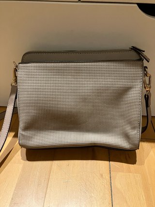 Bolso Parfois beige y gris