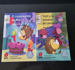 Libros serie Troti y los mug