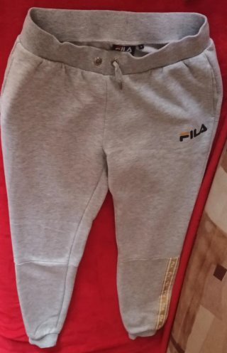 Pantalón chándal Fila gris talla S