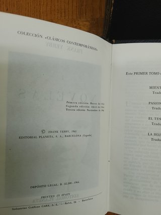 Yerbi, Dos Passos, Du Mauier. Años 50/60 + 1as Ed.
