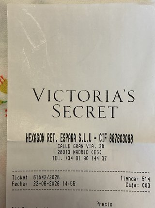 Tanga Victoria's Secret Beige Talla L Nuevas