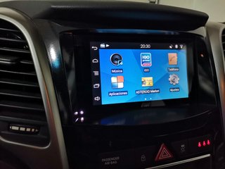 Marco Radio Hyundai i30 2012-2017 Plástico Negro