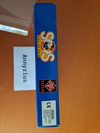 SOS Sink or Swim Super Nintendo SNES PAL
