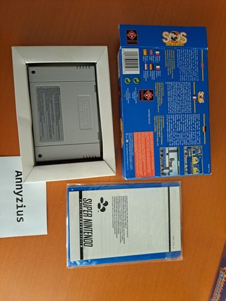 SOS Sink or Swim Super Nintendo SNES PAL
