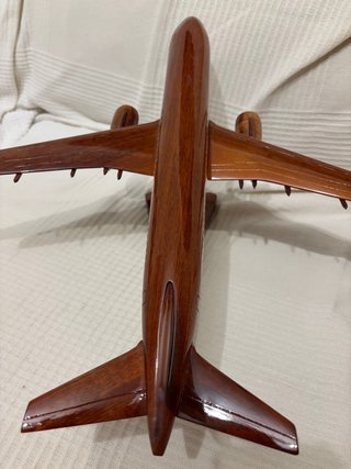 Maqueta Avión Airbus A320 Madera 1/100