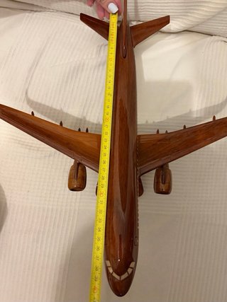 Maqueta Avión Airbus A320 Madera 1/100