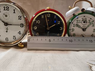 4 Despertadores Vintage 3 JAZ y 1 VIVAS
