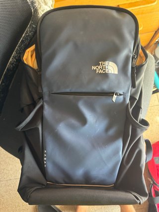 Mochila The North Face Kaban Negra y Azul