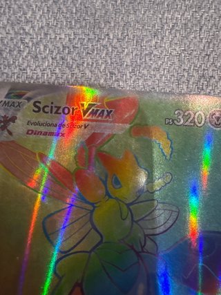 Carta Pokémon Morpeko VMAX Rainbow Rare