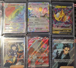 Lote Cartas Pokémon EX, V, Full Art.