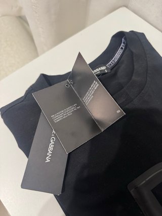 Camiseta DG Milano Negra Sin Estrenar