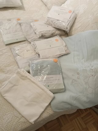 Lote sábanas minicuna
