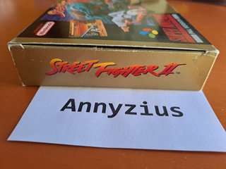 Street Fighter II SNES PAL