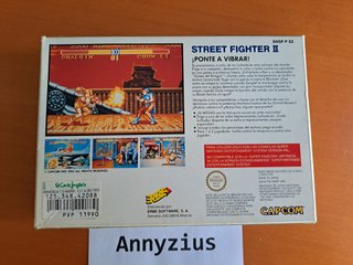 Street Fighter II SNES PAL