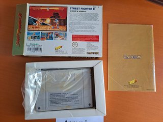 Street Fighter II SNES PAL