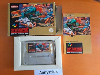 Street Fighter II SNES PAL