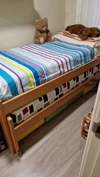 Cama nido juvenil de madera