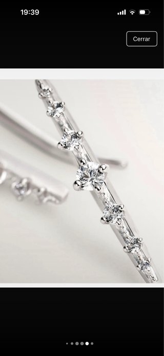 Pendientes trepadores Aristocrazy plata