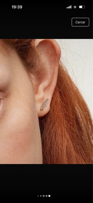 Pendientes trepadores Aristocrazy plata
