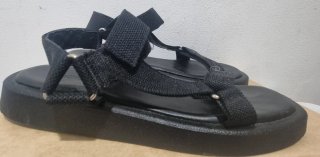 Sandalias Cucco Negras Mujer