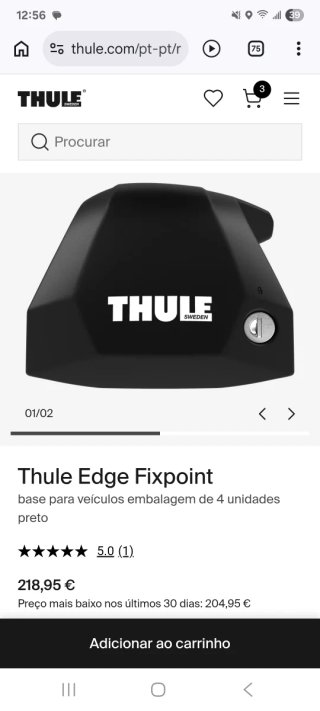Kit de pies Thule 720700
