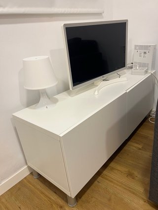 Mueble TV blanco
