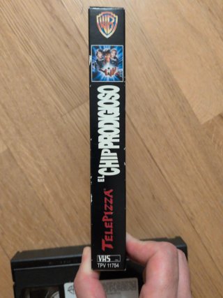 El Chip Prodigioso VHS Steven Spielberg
