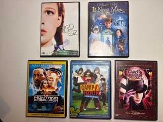 Pack 5 Películas Juveniles DVD