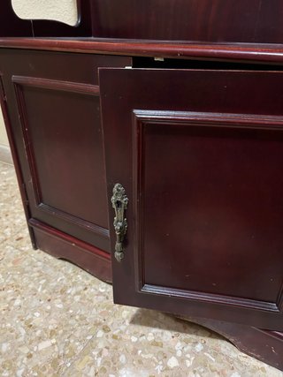 Estantería Mueble Caoba