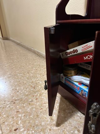 Estantería Mueble Caoba