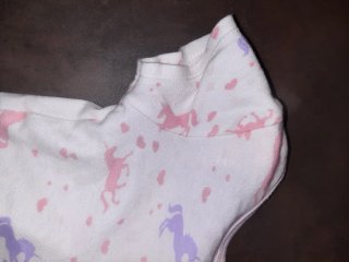 Body 6/9 mesi cotone unicorno