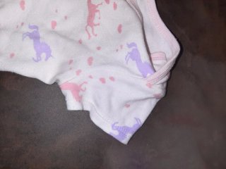 Body 6/9 mesi cotone unicorno