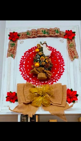 Cuadro Navidad Hecho a Mano