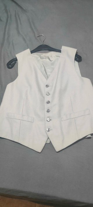 Chaleco Hombre Gris Perla
