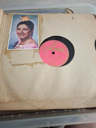 Lote de discos antiguos