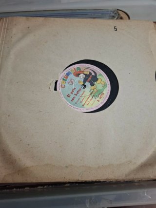 Lote de discos antiguos
