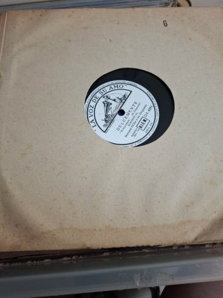 Lote de discos antiguos