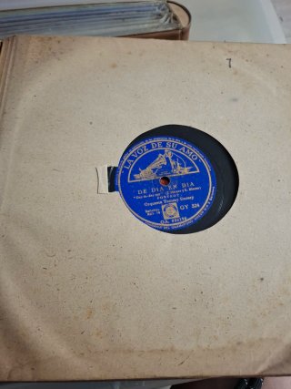 Lote de discos antiguos