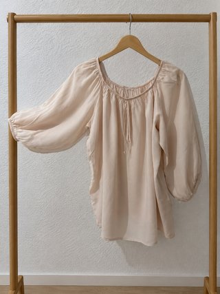 Blusa rosa nude