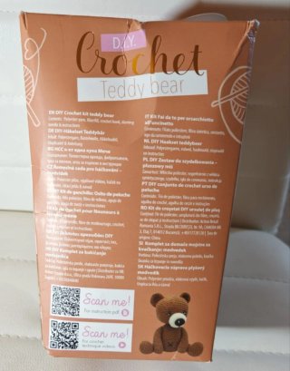 Kit DIY Oso de Ganchillo